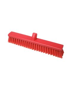 HCS - Veger - gespleten vezel - 400x50 mm - zacht, Rood