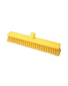 HCS - Veger - gespleten vezel - 400x50 mm - zacht, Geel