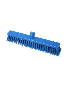 HCS - Veger - gespleten vezel - 400 x 50mm - zacht, Blauw