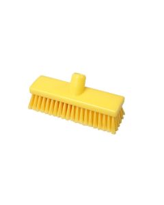HCS - Wasborstel - gespleten vezel - 225x60 mm -zacht, Geel
