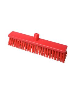 HCS - Bezem - 400x60 mm - extra hard, Rood