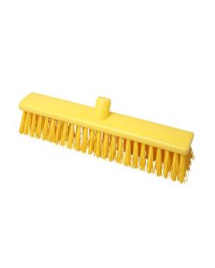 HCS - Bezem - 400x60 mm - extra hard, Geel