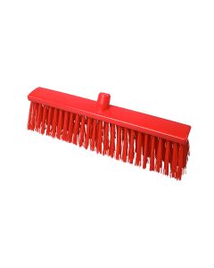 HCS - Bezem - 500x60 mm - hard, Rood
