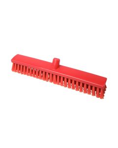 HCS - Veger - gespleten vezel - 500 x 60 mm - zacht, Rood