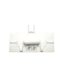 HCS - doodlebug padhouder - steelmodel, Wit