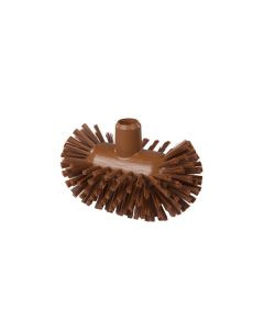 HCS - Tankborstel - 200x120 mm - medium, Bruin