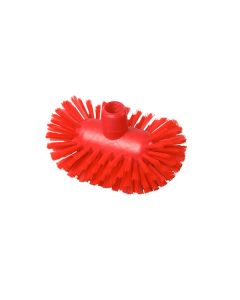 HCS - Tankborstel - 200x120 mm - medium, Rood