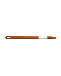 HCS - Ergonomische steel - 650x32 mm - aluminium, Bruin