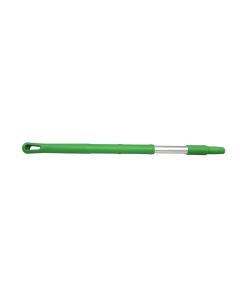 HCS - Ergonomische steel - 650x32 mm - aluminium, Groen