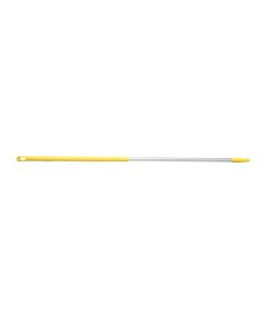 HCS - Ergonomische steel - 1300x32 mm - aluminium, Geel