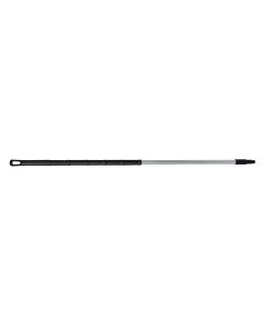 HCS - Ergonomische steel - 1300x32 mm - aluminium, Zwart