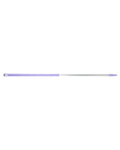 HCS - Ergonomische steel - 1300x32 mm - aluminium, Paars