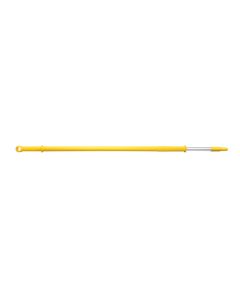 HCS - Telescoopsteel - 1250/2000x32 mm - aluminium, Geel