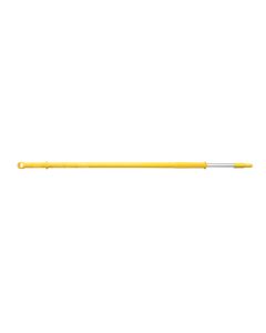 HCS - Telescoopsteel - 1750/3000x32 mm - aluminium, Geel