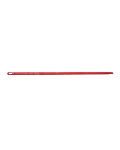 HCS - Ergonomische steel - 1500x32 mm - kunststof, Rood