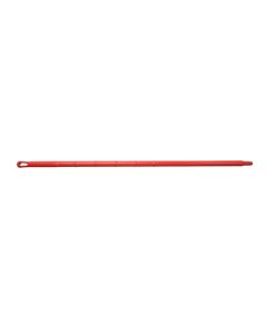HCS - Ergonomische steel - 1700x32 mm - kunststof, Rood