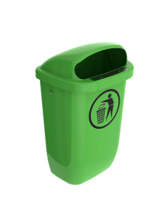 Afvalbak - DIN-PK - 50 liter, Lime Groen