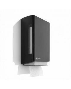 BlackSatino Dispenser voor gevouwen toiletpapier-enkel