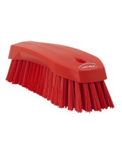 Vikan - grote werkborstel - hard, Rood