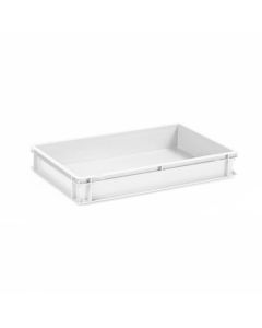 Stapelbaar krat/lekbak met handgreep - 20 ltr - 60x40x12 mm