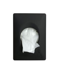 Quartz black - Damesverbandzakhouder - voor plastic zakjes