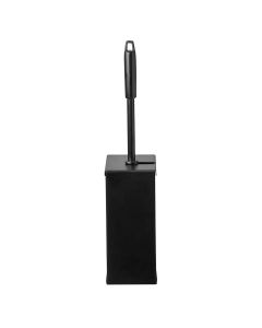 Quartz Black - toiletborstelhouder - Rvs