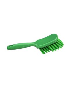 HCS - Handborstel - rubberen greep - 275x70 mm - hard, Groen