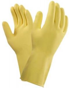 Handschoen AlphaTec 87-063 geel - Diverse maten