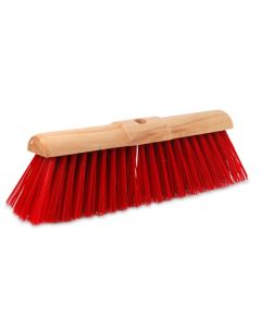 Terreinbezem hout - 45 cm - nylon