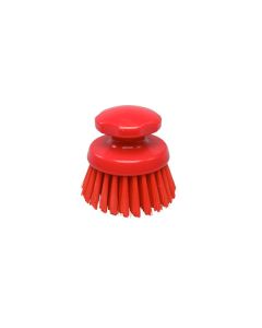 HCS - Ronde werkborstel - Ø 125 mm - medium, Rood
