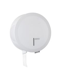 Mediclinics - Mini Jumbo toiletroldispenser - staal wit