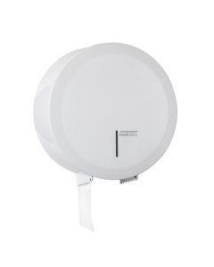 Mediclinics - Jumbo toiletroldispenser - staal wit