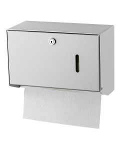 MediQo-Line - handdoekdispenser - klein, aluminium