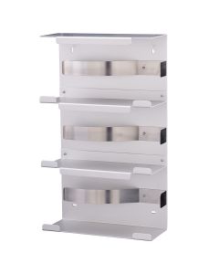 MediQo-Line - handschoendispenser - aluminium, 3 dozen