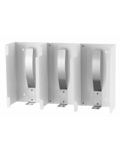 MediQo-Line - dispenser voor 3 dozen handschoenen - wit
