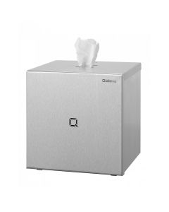 Qbic-line - Midi poetsroldispenser tafelmodel, rvs