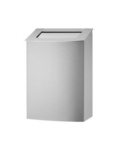Wings - gesloten afvalbak - 20 liter, rvs