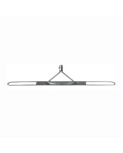Zwabberframe met steelbevestiging - metaal - 130 cm