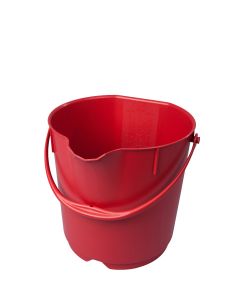HCS - Emmer - 15 liter - metaal detecteerbaar, Rood