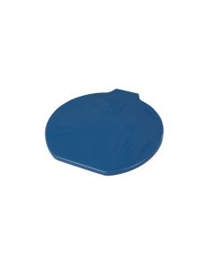 HCS - Deksel voor emmer 15 liter metaal detecteerbaar, Blauw