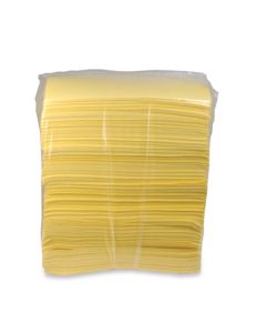Sopdoek nonwoven - 38 x 40 cm - pak à 10 kg, Geel
