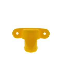SQUEEGEE HOSE CONNECTOR-UP Yellow