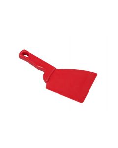 HCS - Spatel - metaal detecteerbaar 100x240mm, Rood