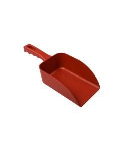 HCS - Handschep - metaal detecteerbaar - klein 500 gr, Rood