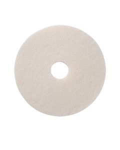 Vloerpad - 6 inch t.b.v Scrubby - doos à 20 stuks, Wit