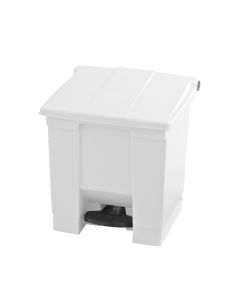 Rubbermaid - Step-on container - 30 liter, Wit