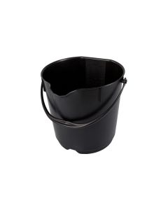 HCS - Hygiënische emmer - 15 liter, Zwart