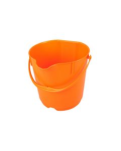 HCS - Hygiënische emmer - 15 liter, Oranje