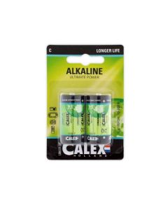 Alkaline batterij - Size C - 2 stuks per pak