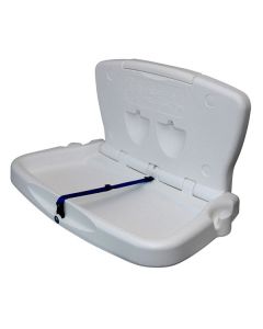 Babychanger - opvouwbaar - licht graniet